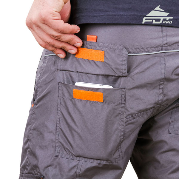 Comfy Design FDT Pro Pants with Reliable Side Pockets for Dog Training