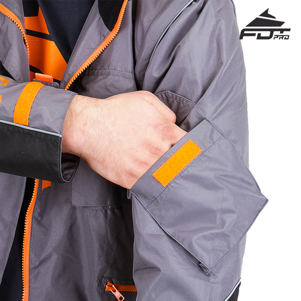 Durable Sleeve Pocket on FDT Pro Design Dog Training Jacket